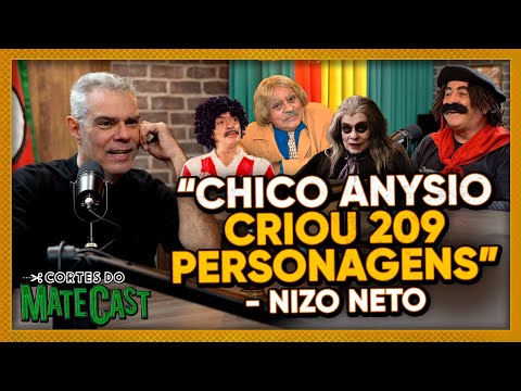 “CHICO ANYSIO CRIOU 209 PERSONAGENS”- NIZO NETO | MATECAST