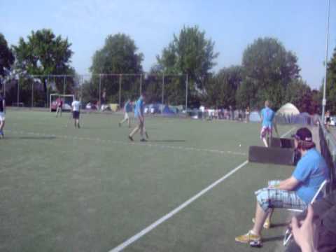 Wedstrijd JA1 Rapide- JA1 Pelikaan op hockeytoernooi