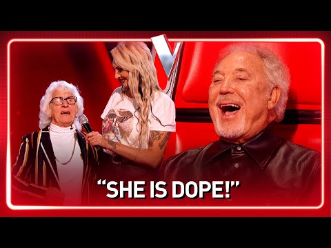 Grandmother takes over the stage and WOWS Coaches on The Voice | Journey #255