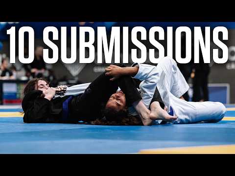 10 Submissions From The Purple Belts At IBJJF Euros