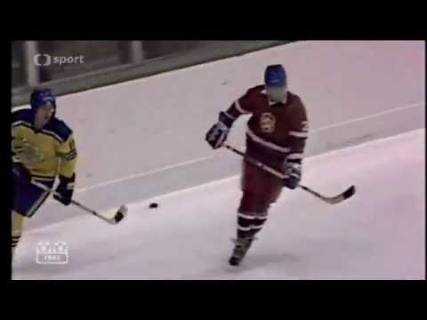 1984 Czechoslovakia 2-0 Sweden Winter Olympics Sarajevo'84