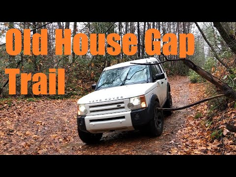 Old House Gap Road NC, Land Rover LR3 - Offroad 4x4 Trail in North Carolina -Trail Check