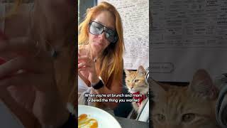 Cat Snatches Waffle Straight Off My Fork!