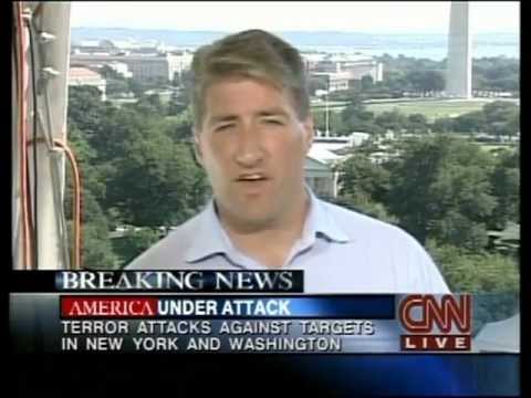 CNN 9/11 LIVE TV Coverage 3:15  P.M - 3:30 P.M