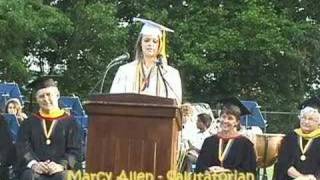 preview picture of video 'Unique Salutatorian Speech, 2008 Mariemont High School'