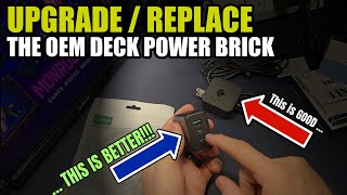 Upgrade/Replace Your Steam Deck OEM Power Brick With Something FAR Better!