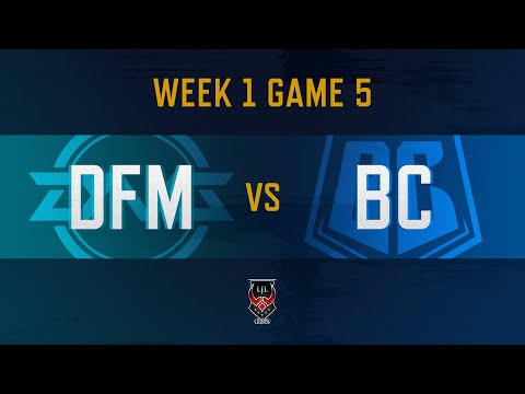 DFM vs BC｜LJL 2019 Summer Split Week 1 Game 5