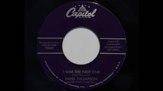 Hank Thompson - I Was The First One (Capitol 3623)