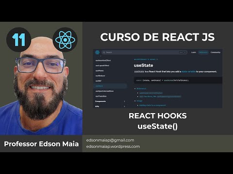Curso de React JS Aula 11 React Hooks, useState