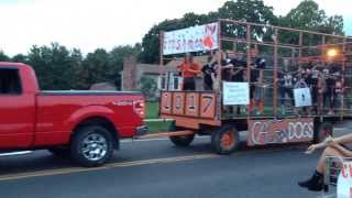 preview picture of video 'Springfield Tigers - Homecoming Parade - New Middletown, Ohio'