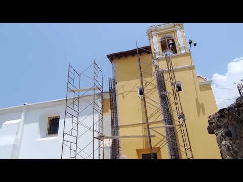 restauración de la iglesia católica de alotenango sacatepéquez
