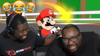 Racist Mario REACTION @Flashgitz **CRYING from LAUGHTER**