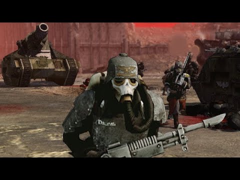 ULTIMATE MOD WARHAMMER 40K: Death Korps of Krieg vs Aeldari! - Men of War: Assault Squad 2