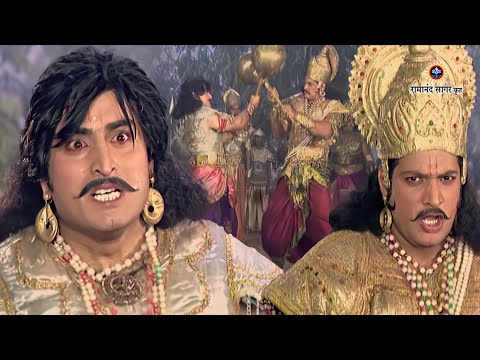 श्री कृष्ण भाग 191 - महाभारत का युद्ध | भीम ने किया दुर्योधन का वध । रामानंद सागर कृत