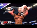 FULL MATCH Big E Vs Brock Lesnar Vs Lashley Vs Rollins Vs Owens Extreme Rules WWE 2K23