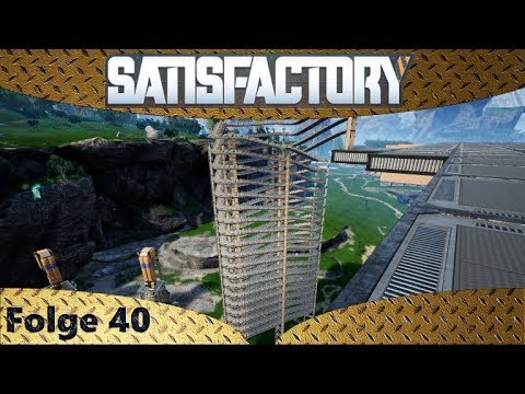 Satisfactory - EA - Eisenerz Karusell fertig  - Let's Play #40 Deutsch German
