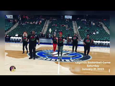 Barnyard Flexin Line Dance Performed @TexLegends #basketballgame