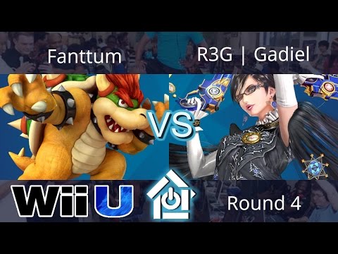 Gwinnett Brawl 3/4/17 - Fanttum (Bowser) vs R3G | Gadiel (Bayonetta) - Smash 4 Round 4
