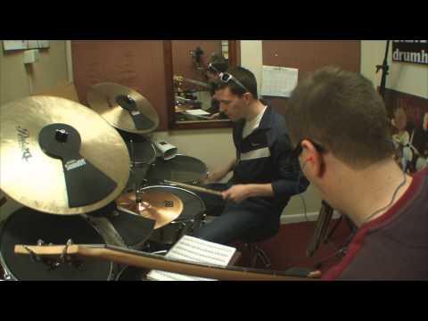 Nick's Drum Lessons - Clayton -  "Trainbeats!"