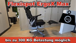 FlexiSpot ErgoX Max Test – Der beste ergonomische Bürostuhl 2025 für hohes Gewicht?
