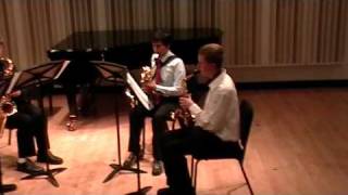 The CSPA Saxophone Quartet: Music: Gabriel Faure - Pavane