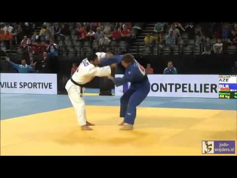 Judo 2014 European Championships Montpellier: Shikhalizada (AZE) - Shoka (BLR) [-66kg]