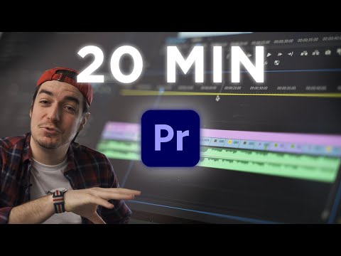 MONTER une VIDÉO sur PREMIÈRE PRO en 20 min