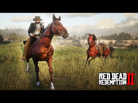 Domando o PURO SANGUE INGLÊS - O DOMADOR DE CAVALOS - Red Dead Redemption 2