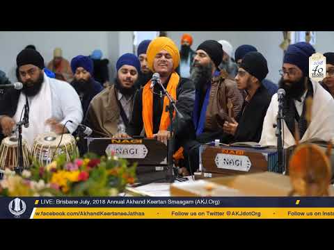 007 Brisbane July 2018 - Thursday Morning - Bhai Harpanthpreet Singh Jee Gurdaspur