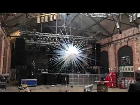 Starburst red & green