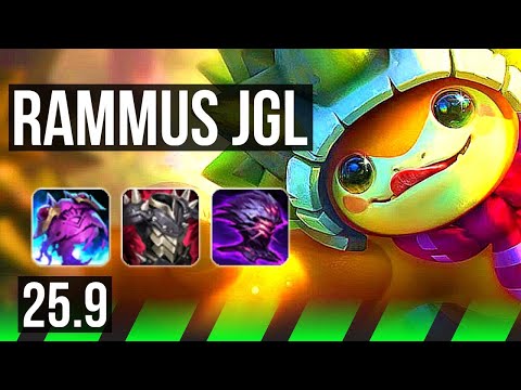 RAMMUS vs DR. MUNDO (JGL) | EUW Master | 25.9