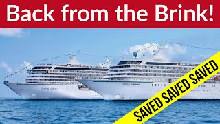 Crystal Cruises' Comeback! Crystal Serenity & Crystal Symphony SAVED!