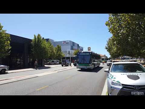 [Damaged] Transperth Volvo B7RLE (Volgren Optimus) TP2294 Departs Council Av,Rockingham