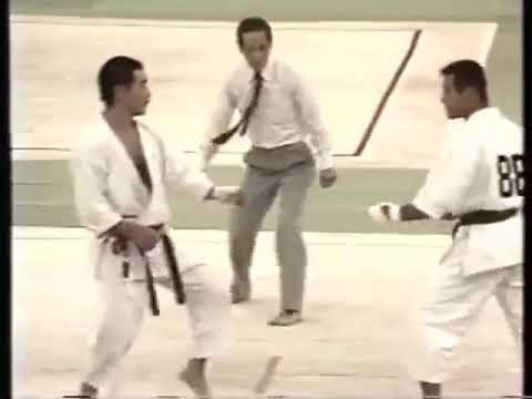 Yamamoto vs Sakata, JKA all Japan championship, semi finals 1982