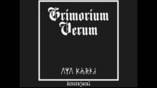 GRIMORIUM VERUM - Acnorajacal 1997