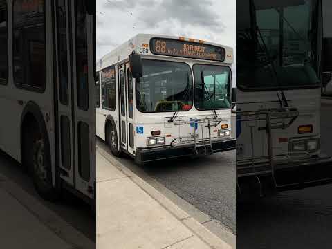 #shorts YRT 580 on route 88 Bathurst to Seneca College Polytechnic King Campus