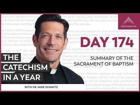 Day 174: Summary of the Sacrament of Baptism — The Catechism in a Year (with Fr. Mike Schmitz)
