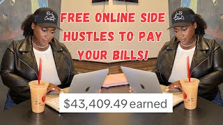 FREE ONLINE SIDE HUSTLES TO PAY YOUR BILLS