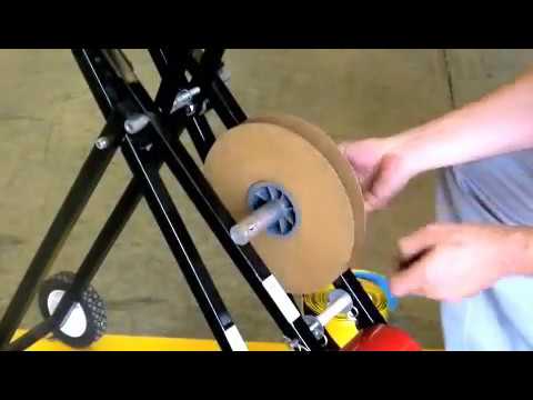 Changing Tape Sizes on Mighty Line Floor Tape applicator- Discontinued - Look for New Mighty Liner