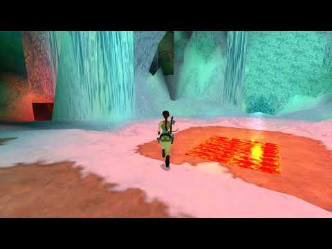 TRLE 2005.04.01 - Star Raider 5, Snow and lava under the sand