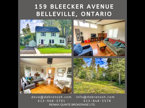 159 Bleecker Avenue Belleville Ontario