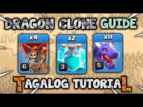 BEST TH10 STRATEGY | TIPS TO IMPROVE YOUR DRAGON ATTACK | DRAGON CLONE GUIDE TAGALOG TUTORIAL | COC
