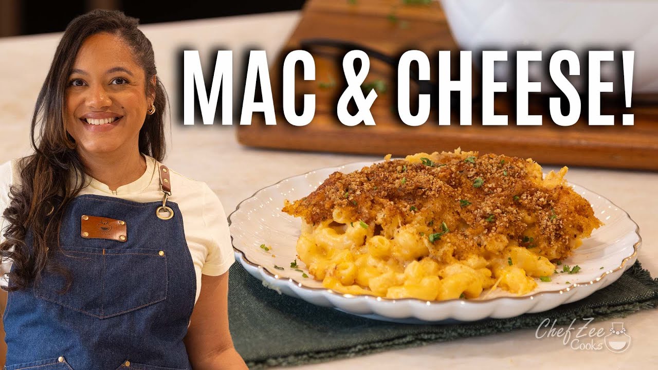 The CREAMIEST Baked Mac and Cheese