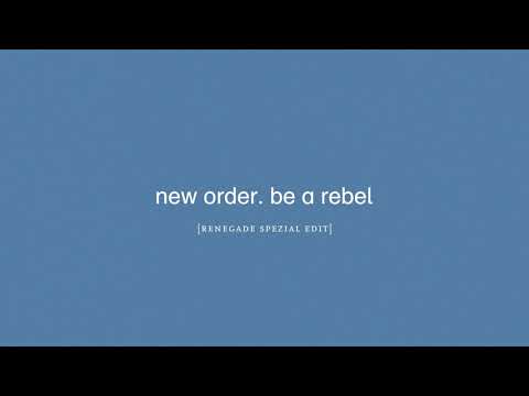 Miniatura de YouTube - Be a Rebel (Renegade Spezial Edit)