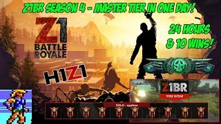 [PC] "Z1 Battle Royale" (H1Z1) - Master Tier In 1 Day! 24 hours & 10 Wins! New Season 4