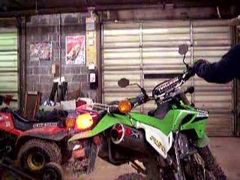 klx250s kawasaki big gun exhaust
