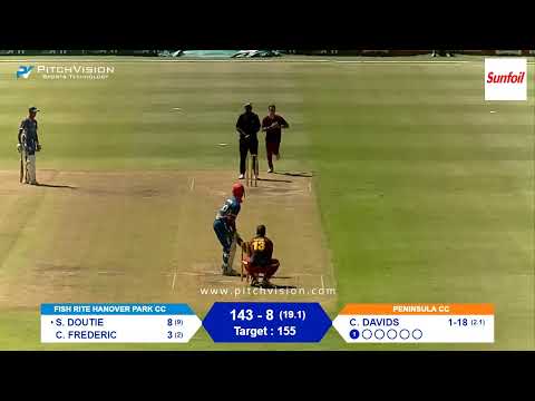 Sunfoil AMA 20 Club Finals Hanover Park CC vs Peninsula CC