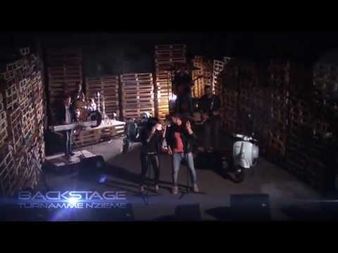 BACKSTAGE  TURNAMME N'ZIEME LUIGI SANDRELLI E VALENTINA TESAURO