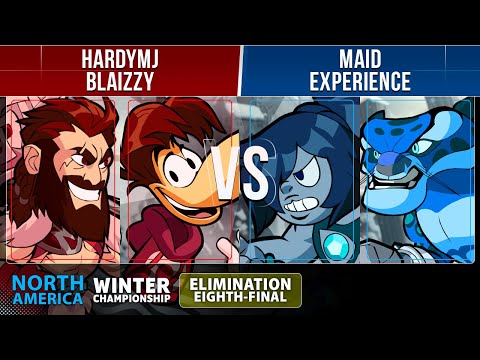 hardymj & Blaizzy VS Maid & Experience - Losers 1/8 - NA - Brawlhalla Winter Championship 2022