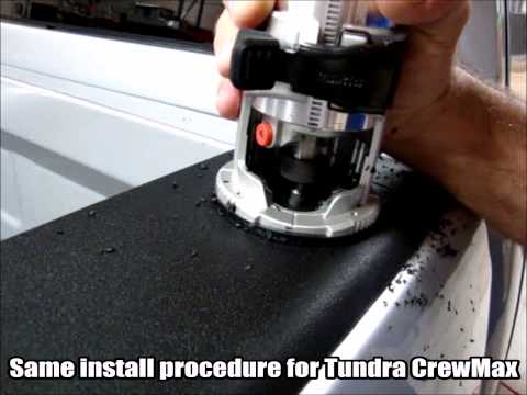 Bullring Installation Toyota Tundra CrewMax Low Profile